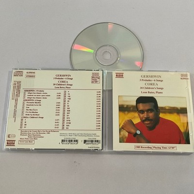 Gershwin Corea 3 Preludes 6 Songs 20 Children's Songs CD 1990 Classical Naxos