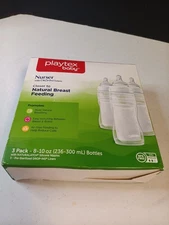 Playtex Baby Nurser Bottle, Pre-Sterilized Drop-Ins Liners, 8 Ounce, 3 Count