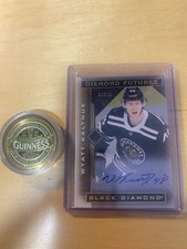 2021-22 Upper Deck Black Diamond Wyatt Kalynuk Diamond Futures Autograph /99