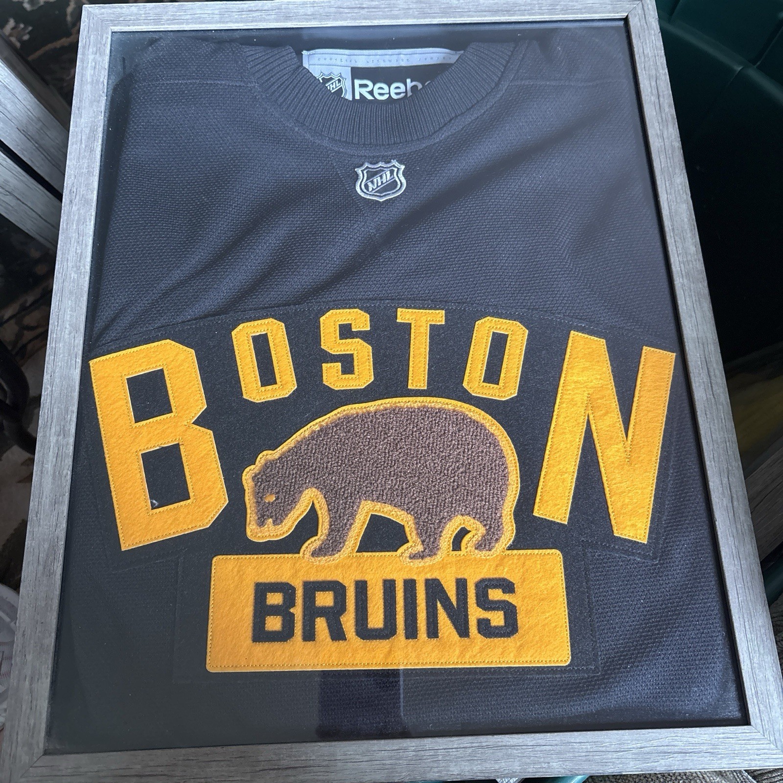 Reebok Boston Bruins NHL Hockey Jersey winter classic 2016 Officially Licensed