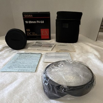Sigma 10-20mm f/4-5.6 EX DC HSM Wide Angle Zoom Lens for Canon AF