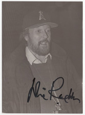 Willie Rushton 1937-1996 Signed Photo Autograph Cartoonist, Private Eye Founder