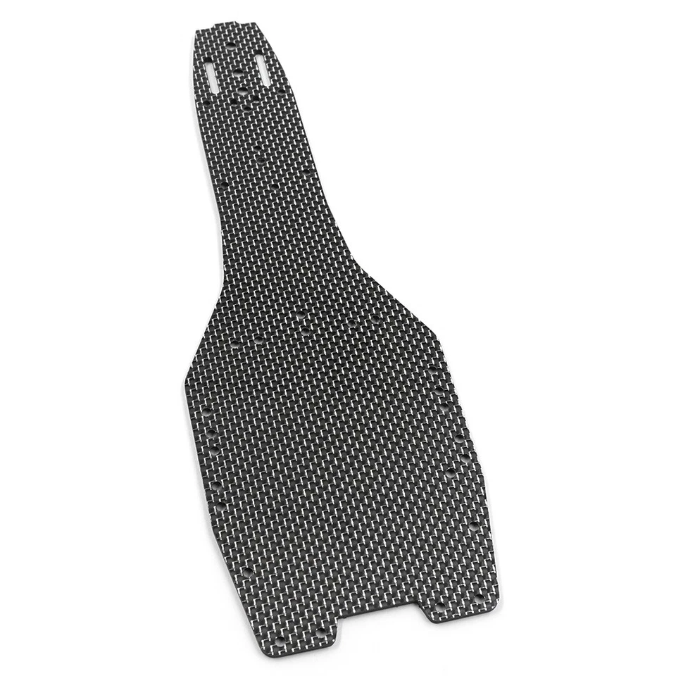 Yeah Racing TAF1-001BK/SV 2.5mm Graphite Chassis Plate for Tamiya TRF104 - Image 2 of 4