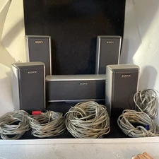 Sony 5-Speaker Surround Sound System SS-TS51, SS-TS52, SS-CT51 – Home Theater