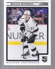 2012-13 Score #235 Willie Mitchell - HKY