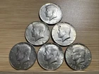1966 1967 1968 Kennedy Half Dollar Lot (6) 40% Silver Investment Coin Lot