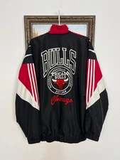 Vintage Chicago Bulls NBA Replica Jacket Mens Track Top Rare Hype Size 2XL