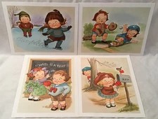 Lot Of 4 Vintage Campbells Kids “Great Scenes” Campbell Soup Excellent Condition
