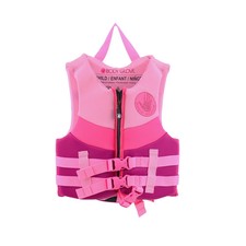 Body Glove Child Neoprene PFD Type 70 Life Jacket Vest Girl 33-55 Lbs Pink New