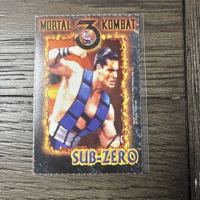 1994-97 Nintendo Power Magazine Inserts - Mortal Kombat 3 Sub-Zero #NNO