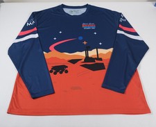Leslie Jordan Space Coast Marathon 2024 Long Sleeve Activewear Shirt Size 3XL