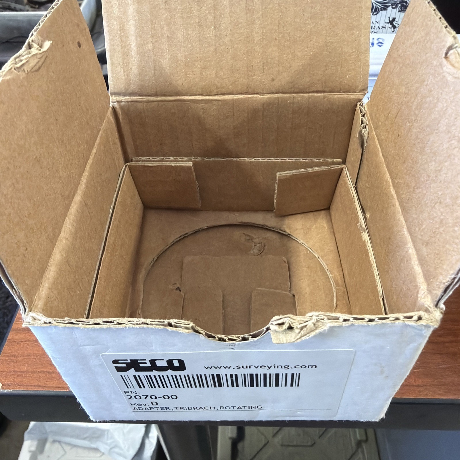 Seco Rotating Swiss-Style Tribrach Adapter 2070-00