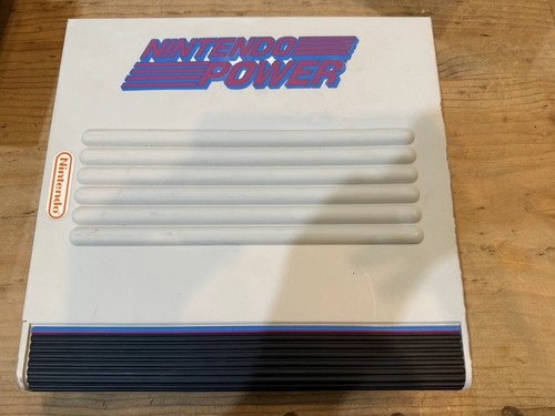 Vintage Nintendo Power Magazine Binder Original Stuff-It 3 Ring Nintendo