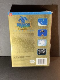 Dragon Spirit The New Legend NES Game (Nintendo 1990) Complete Untested