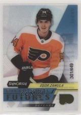 2020 Upper Deck Synergy Exceptional Futures Gold 301/449 Egor Zamula #EFS-EZ 0cv