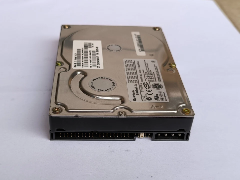 ⛁ HDD IDE Quantum Fireball LCT20 - 20 GB - (MS-DOS, Win 3.1, Win9x) - Immagine 2 di 4