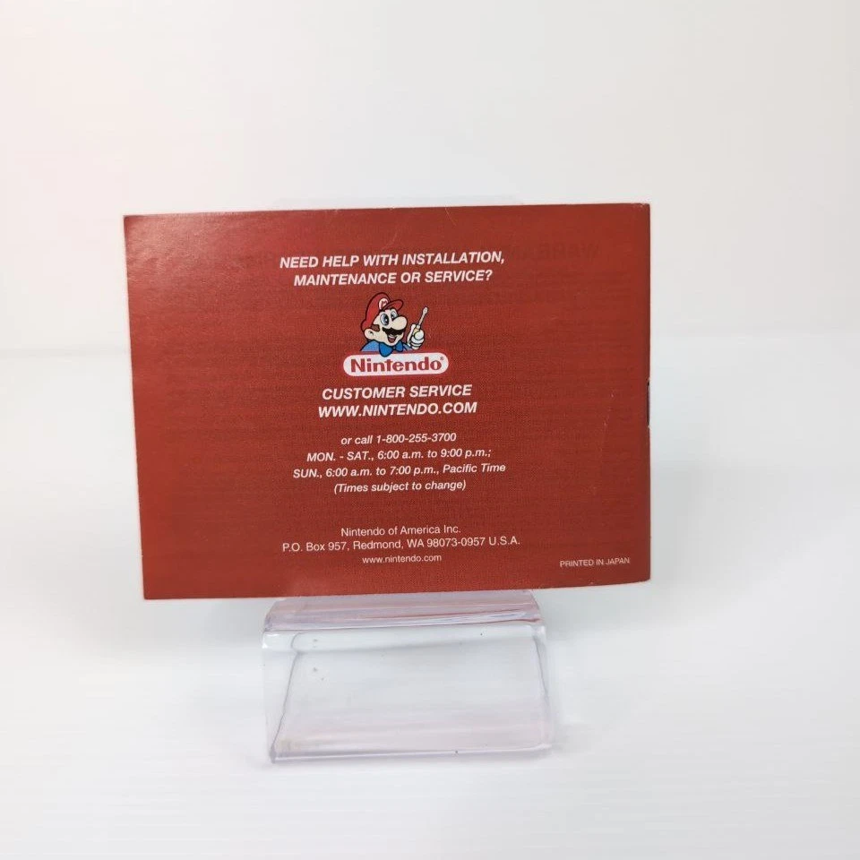 Manuale Istruzioni POKEMON RUBY Version ENG per Nintendo Game Boy Advance GBA - Immagine 2 di 3