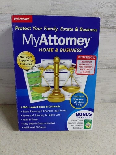 My Attorney Home& Business.  My Software  For PC 1300+ Legal Firms & Contracts