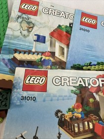 Lego Creator 31010 Bricks Pieces Manuals Incomplete Treehouse