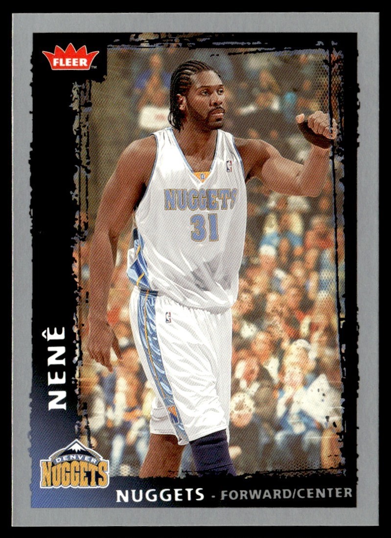 2008-09 Fleer Nene Denver Nuggets #151
