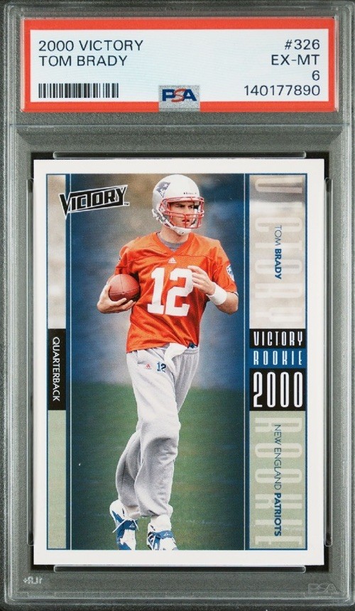 2000 Upper Deck Victory - Victory Rookie 2000 Tom Brady #326 (RC)