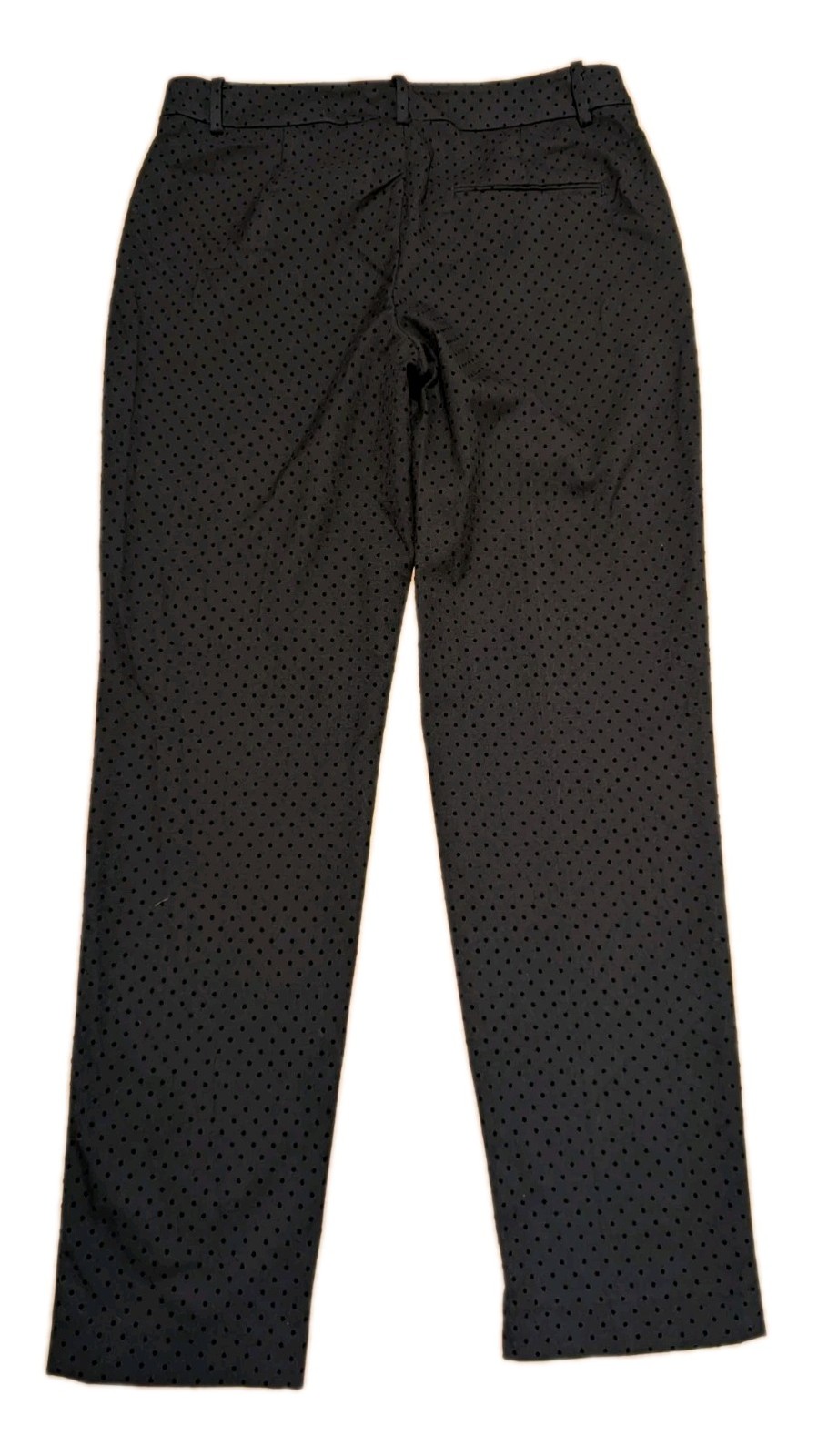 Zara Basic Black Polka Dot Tailored Trousers Size… - image 3
