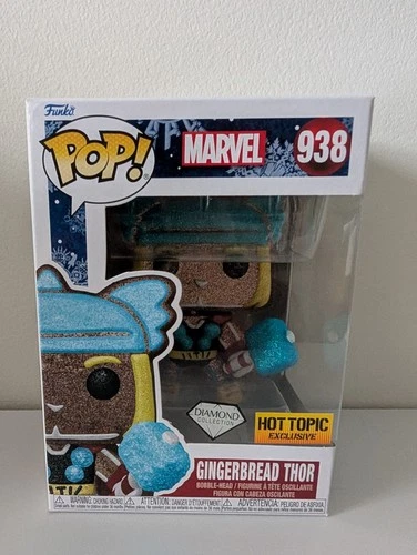 Funko Pop! Vinyl: Marvel - Gingerbread Thor (Diamond Glitter) - Hot Topic