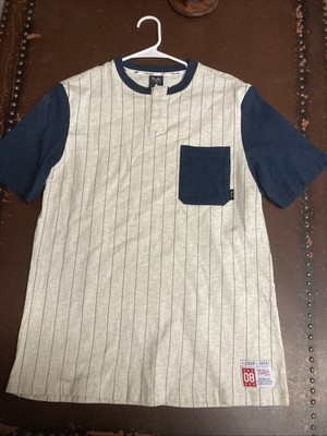 Primitive Apparel Jersey Adult L Short Sleeve Casual Men's Pin Stripe