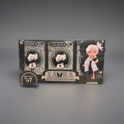 Full Set 6 Sealed Laura BLACK AND WHITE SPECTRUM Series Action Figure Gift Doll