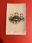 CDV Civil War Orphan Children Gettysburg Amos Humiston - 1865 Original Photo