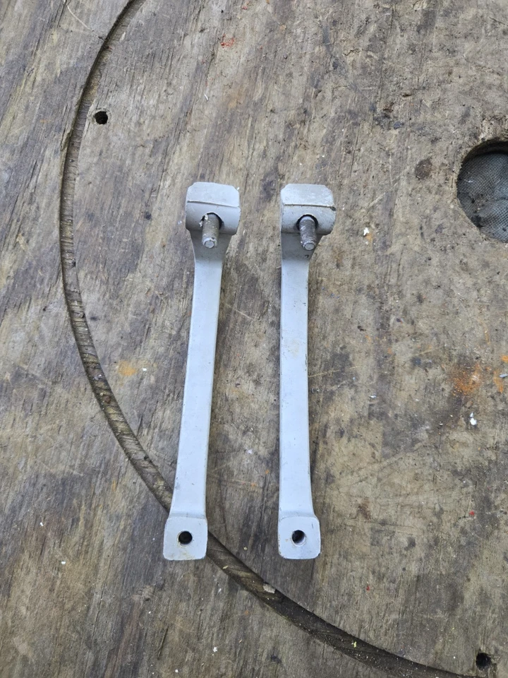 Vintage 1960's Perkins / Rootes Outboard Boat Motor Carry Handles Set Of 2 - Image 4 of 4