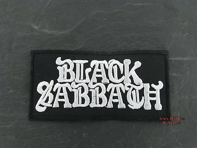 Patches Aufbügler Aufnäher Patch Black Sabbath Hardrock RocK'N'Roll