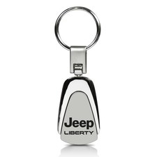 Jeep Liberty Chrome Tear Drop Key Chain Jeep Liberty Chrome Tear Drop Key Chain