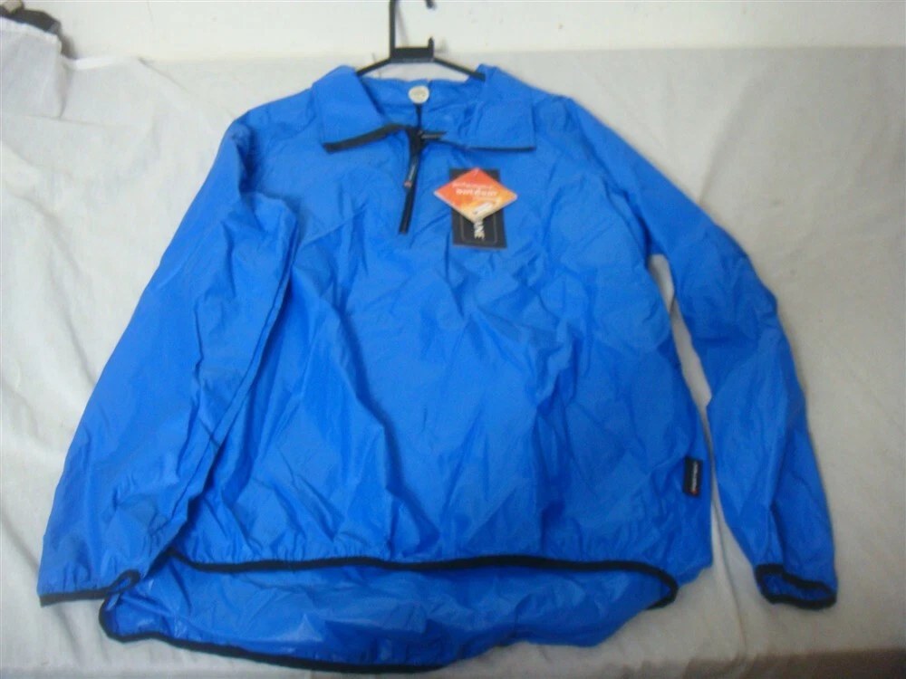 MONTANE FEATHERLITE XXL BLUE ULTRALIGHT PERTEX BACKPACKING/CYLCING WINDSHIRT
Opens in a new window o