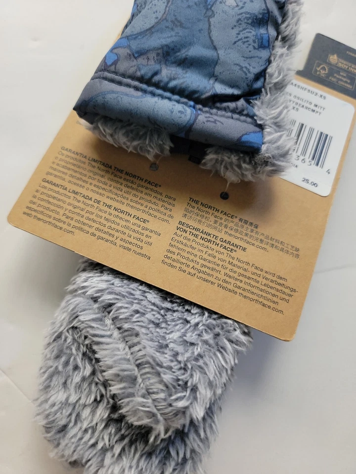 The North Face Kids 6-12 Month Winter Mitten Little Suave Osilito Bear Infant XS - Image 4 of 4