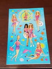 Sheet Sandylion BARBIE 4x6.5” Fun at the Beach