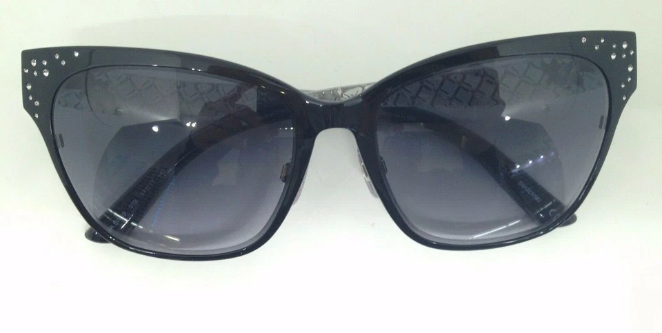 Swarovski Dalia SW69 Black 01B Metal Sunglasses Frame 57-17-140 with Stones - Изображение 4 из 4