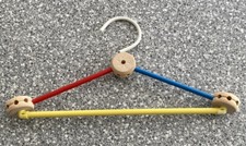 VINTAGE 1980s  TINKER TOY  CHILD  S HANGER