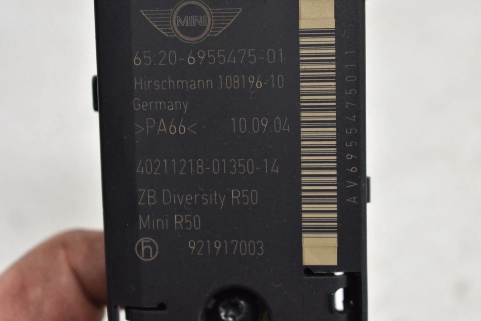 Antena de puerta trasera BMW Mini Cooper S 2002-2006 OEM 02-06 Foto 2 de 3