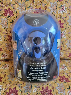 Vintage New Sealed GE HO98064 Web Camera EasyCam Pro with Snap Shot Button