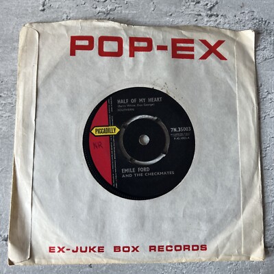 Emile Ford And The Checkmates - Half Of My Heart - Gypsy Love - Vinyl