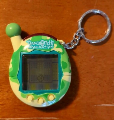 Tamagotchi Connection 2004 Green Yellow Camo Tested & Works | eBay