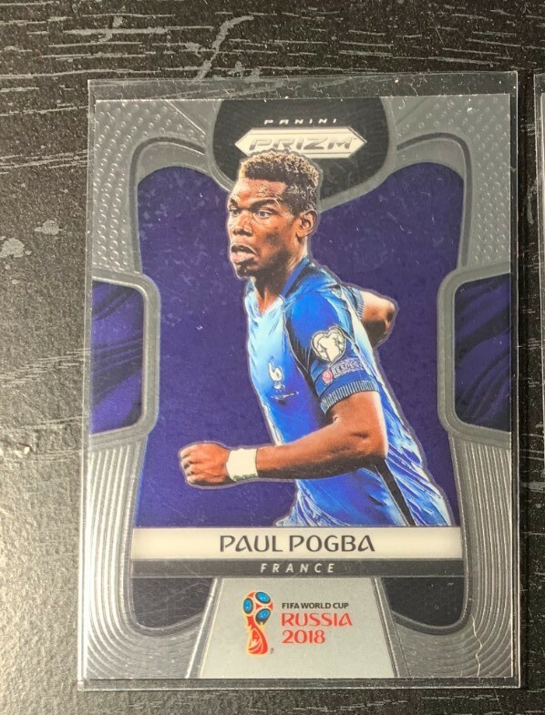 2018 Paul Pogba Panini Prizm World Cup Base Card