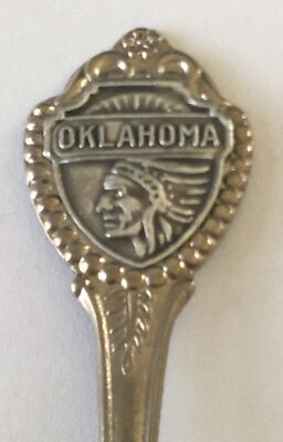 Oklahoma Vintage Souvenir Spoon Collectible