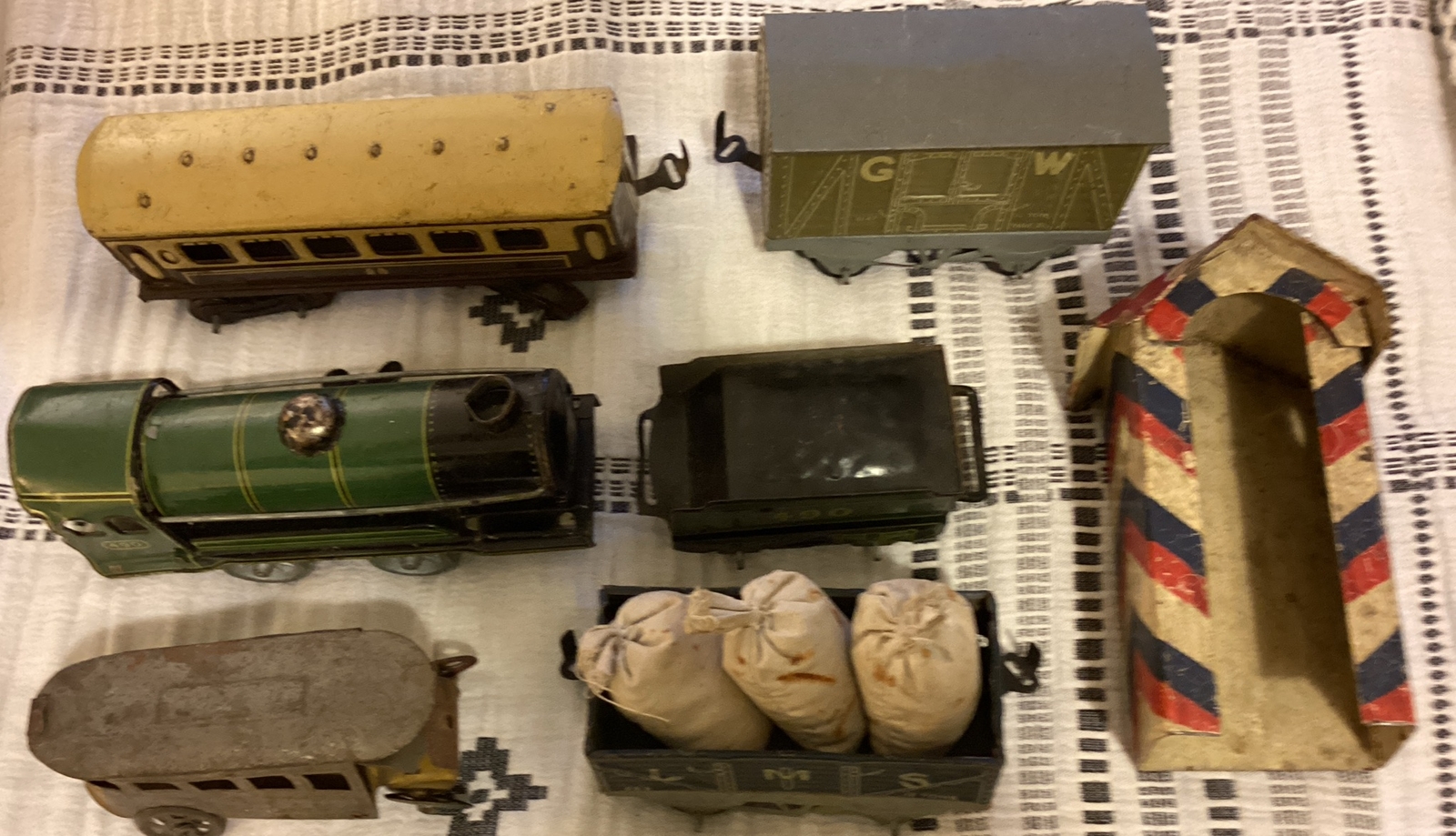 JOBLOT COLLECTION OF VINTAGE TINPLATE TOYS eBay