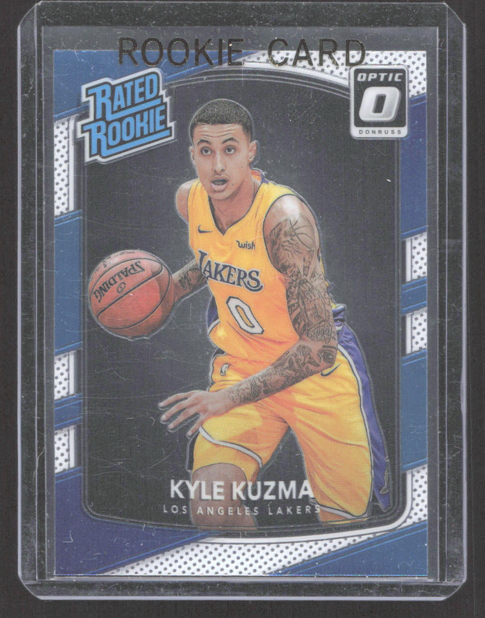 2017-18 Donruss Optic Kyle Kuzma Rated Rookie #174 Los Angeles Lakers