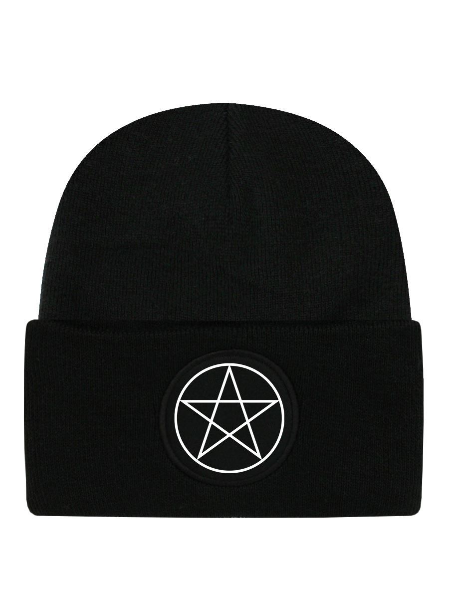 Beanie Pentagram Black