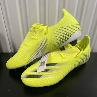 Adidas X Ghosted.2 FG Soccer Cleats -Solar Yellow-FW6958 Men s Size 12 NEW