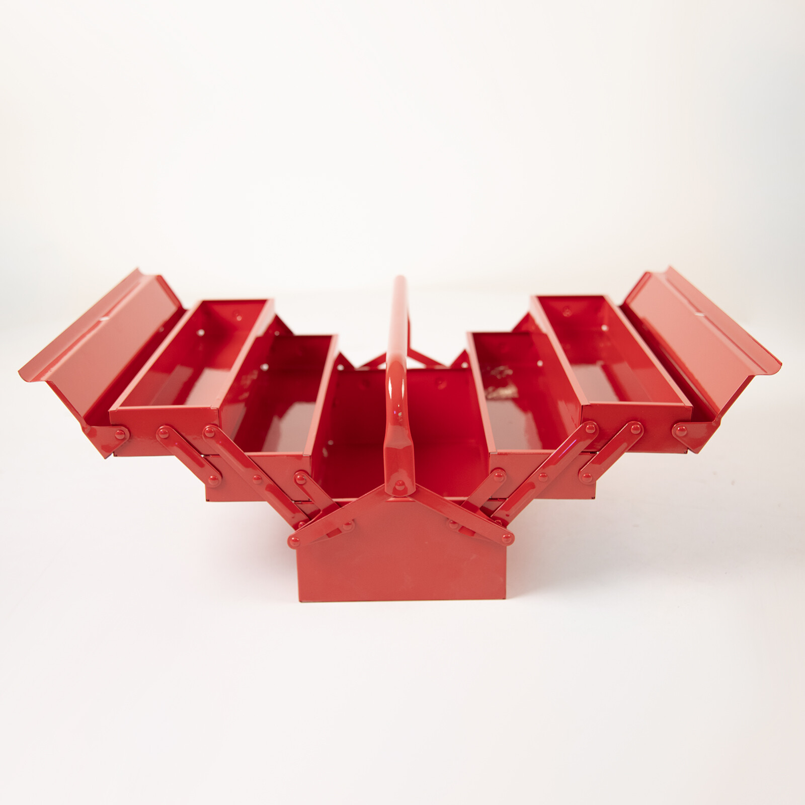 CANTILEVER TOOLBOX 5 TRAY METAL ORGANISER STORAGE BOX TOOLS