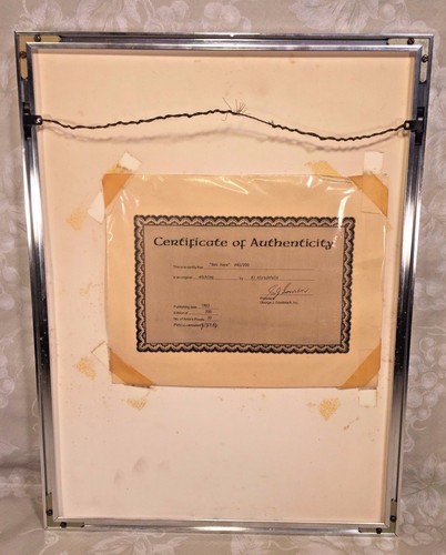 Al Hirschfeld Ltd Edition Lithograph of Bob Hope #40/200 COA by G Goodstadt 1983 - Picture 10 of 10